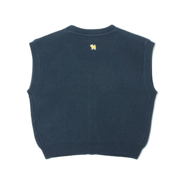 [여주점] [오프라벨 여주점] 블루독베이비 (NY) 블루독 울혼방 부클베스트 (44A14-220-01)