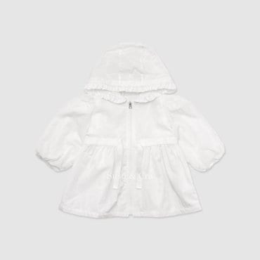 슈슈앤크라 mini 아그네아 바람막이 점퍼 ㅡ 바닐라화이트