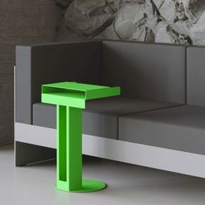 Meta Side Table - Dark Green