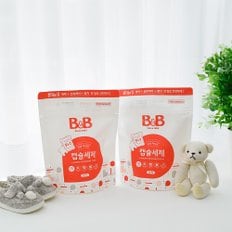 비앤비 저자극 섬유 캡슐세제 2입 (30개입/저자극/무색소/영유아)