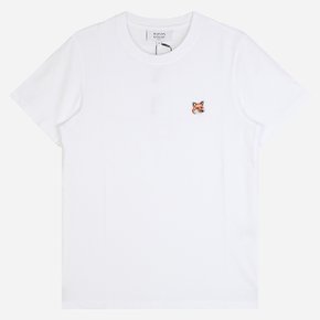 5S LW00105KJ0008 P100 폭스 헤드 여성 반팔 티셔츠 화이트