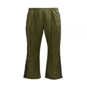 니들스 NEEDLES 니들스 24 Boot-Cut Track Pant - Olive (OT230) (부츠컷 트랙 팬츠)