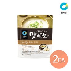 맛선생 사골 국물내기한알 87.5g x 2개