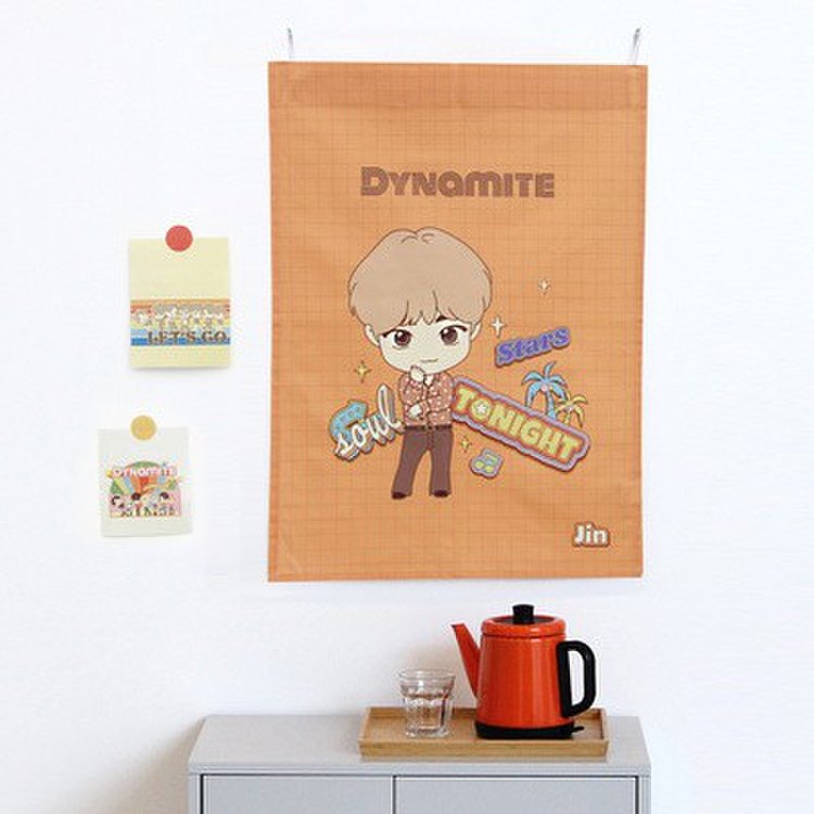 TinyTAN Dynamite FABRIC POSTER Jin.나라홈에디션, 이마트몰, 당신과