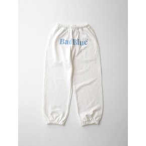 Logo Sweat Pants Ivory