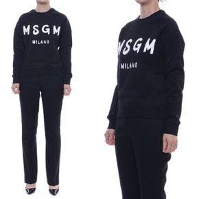 20FW 여성 MSGM 로고 맨투맨 2941MDM892077999920F 2941MDM8920779999