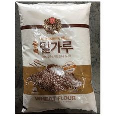 업소용 식당 식자재 재료 백설 중력밀가루 1등 3Kg