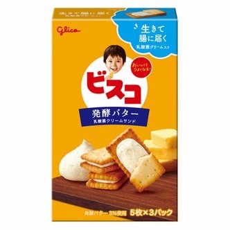  에자키 글리코 비스코 발효 버터 5매 x 3팩