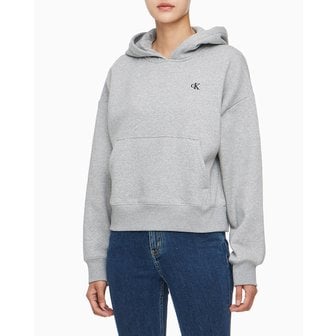 Calvin Klein Jeans 여성 아카이브 로고 플리스 후디(40WI255리오더)