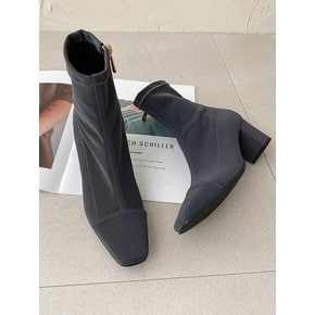 Melio ankle boots_gray 4/6cm ODRD24030