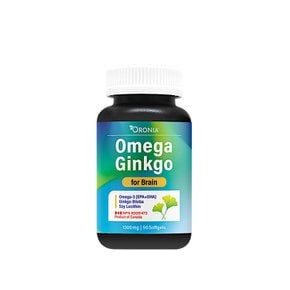 캐나다 오로니아 오메가 징코 Omega Ginkgo 90소프트젤