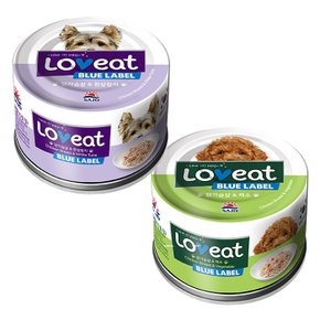 사조 러브잇 독 블루라벨 160g 강아지캔 습식사료