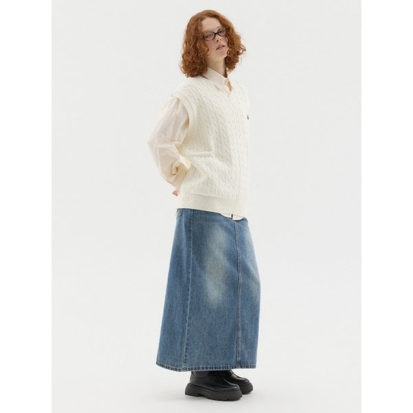 TC 오버핏 니트 베스트 4컬러