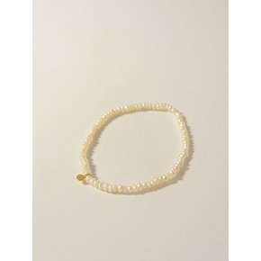 골드디스크&펄 Gold disk & Pearl Bracelet