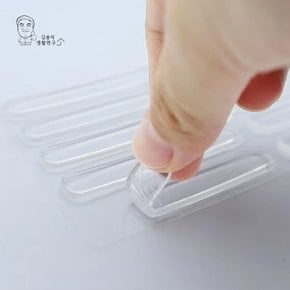 실리콘 문쿵 방지 방문콕방지 가드 소음 충격방지 문쿠션 10개입