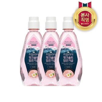 엘지생활건강 히말라야핑크솔트 가글 플로럴민트향 320ml X 3개