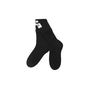 Women Point Label Socks_WGLCX24118BKX