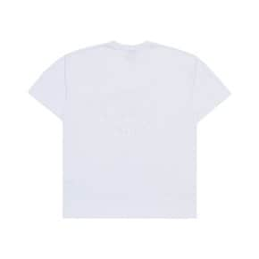 CREATURE PLANET LOGO SHORT SLEEVE T-SHIRT WHITE 플래닛로고 반팔 화이트