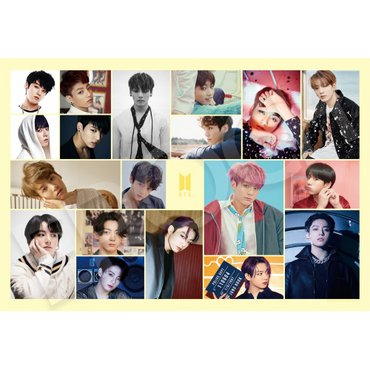  BTS Photo Collection Jung Kook 28-717 에포크사 300피스 지그소 퍼즐 (26×38cm) 풀 첨부 헤라