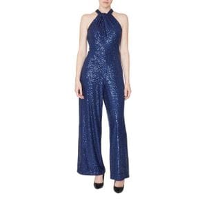 3773788 Julia Jordan Sleeveless Sequin Jumpsuit