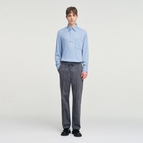 [20% 시즌오프][SANDRO HOMME] 라인 밴딩 스트레이트 팬츠 SH24M5MRA0195