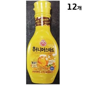 액상소스 허니머스타드소스(오뚜기 265g)X12