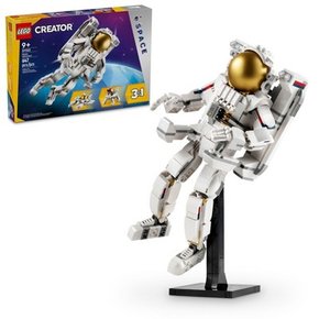 레고 크리에이터 3 in 1 우주 비행사 장난감 세트, 과학 장난감 31152