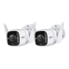 Tapo C325WB 2팩 4MP 실외용 CCTV 스마트폰 원격감시 홈캠 2세트