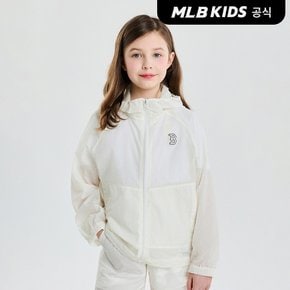 (공식) 25SS 베이직 아웃도어 초경량 바람막이 BOS (Cream) 7AWJB0153-43CRS