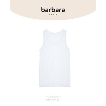 barbara 바바라 프리미엄 면100% 수피마 남성 민소매 런닝 AMR4320R