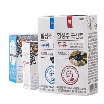 굿커머스 [황성주두유] 검은콩고칼슘+17곡 190ml 48입