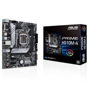 ASUSTek Intel 10,11세대 CPU 지원(LGA1200) 대응 H510 칩셋 microATX 메인보드 PRIME H510M-A