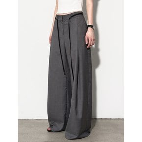 로프 와이드 슬랙스