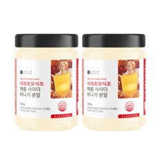 사과초모식초 애플사이다비니거 분말 140g 2통