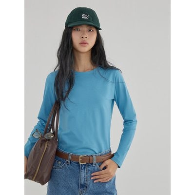 퀸스래빗 Layered Soft Long T-shirt