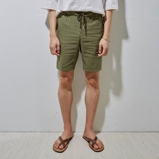 Madrid linen 5half pants (khaki)