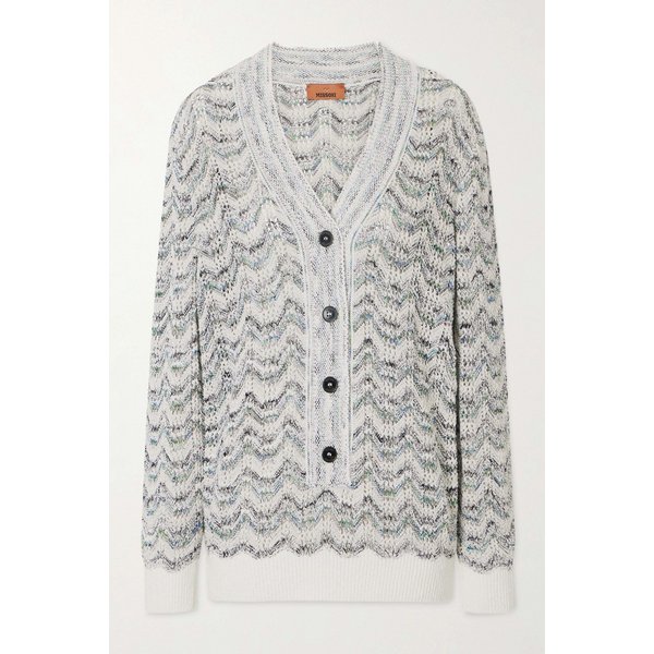 스트라이프 크로셰 니트 스웨터 46376663163054084