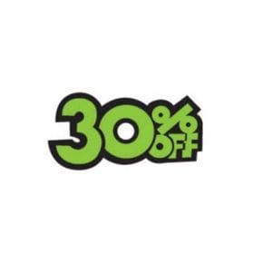 마트용품 OFF 안내판 가격표시 POP카드-30 X ( 2매입 )