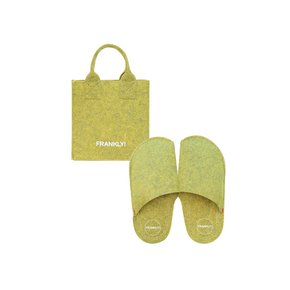 [Eco] Air Travel Mini Bag & Shoes, Green