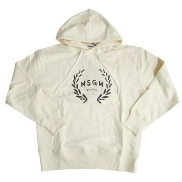 MSGM 엠에스지엠 로고 프린트 후드 티셔츠 3540MM130 237799 02 맨투맨