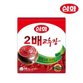 삼화 2배고추장 14kg 대용량 업소용 식자재 고추장