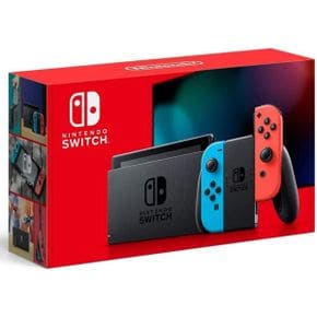 미국 닌텐도 스위치 게임 Nintendo Switch with Neon Blue and Red Joy‑Con 1509907