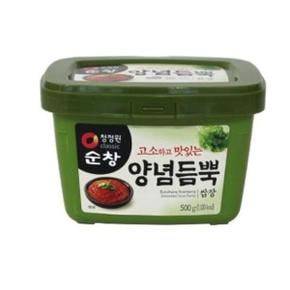 대상 청정원 순창 양념 듬뿍 쌈장 500g x 3개