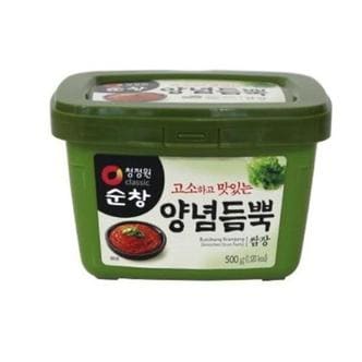  대상 청정원 순창 양념 듬뿍 쌈장 500g x 3개