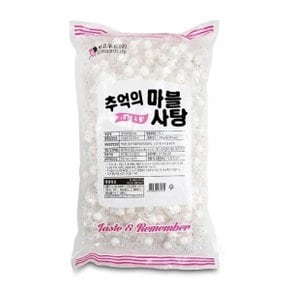 에코푸드 마블캔디 업소용사탕 대용량 사탕 1250g