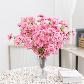 성묘 프리미엄 진달래부쉬 53cm (3컬러) 생화같은 조화 납골당 산소 꽃