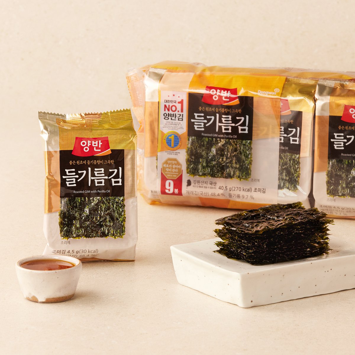 [동원] 양반 들기름김 (9봉) (4.5g*9) - SSG.COM