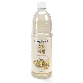 메가커피 롱비치 카페 설탕시럽 1L