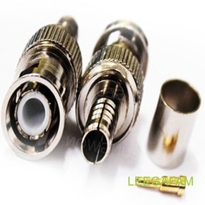 3C BNCM 압착 커넥터 동축케이블