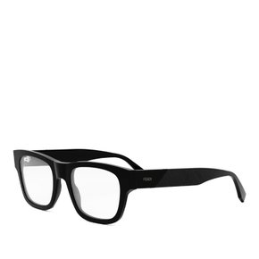 [해외배송] 펜디 다이애그널 렉탱귤러 두꺼운 프레임 안경 FE50089I 001 NERO GRIGIO